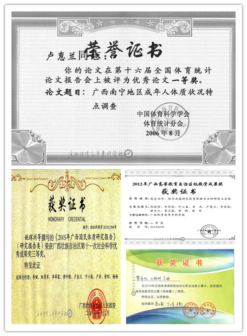 卢老师取得丰富的教科研成果